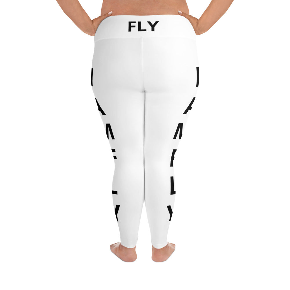 All-Over Print Plus Size Leggings