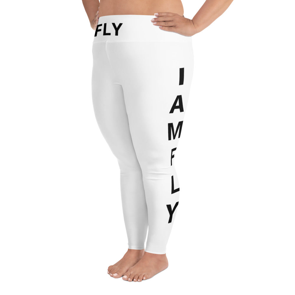 All-Over Print Plus Size Leggings