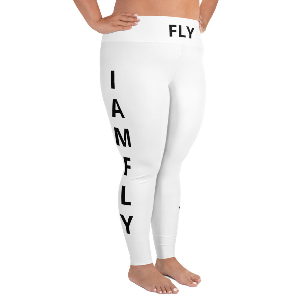All-Over Print Plus Size Leggings